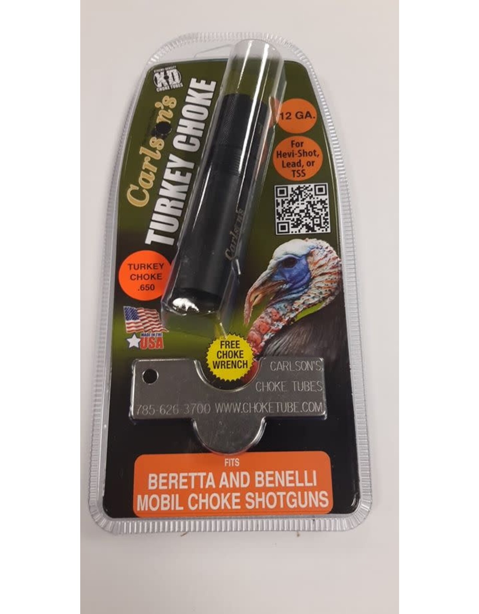 Carlson's Choke Tubes Carlson's Turkey Choke - Beretta & Benelli Mobil Shotguns 12GA .650 - 19591