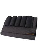 HQ Outfitters HQ Outfitters HQ-EBS-SS Elastic buttstock shotshell carrier, Shotgun, 5 loops, black