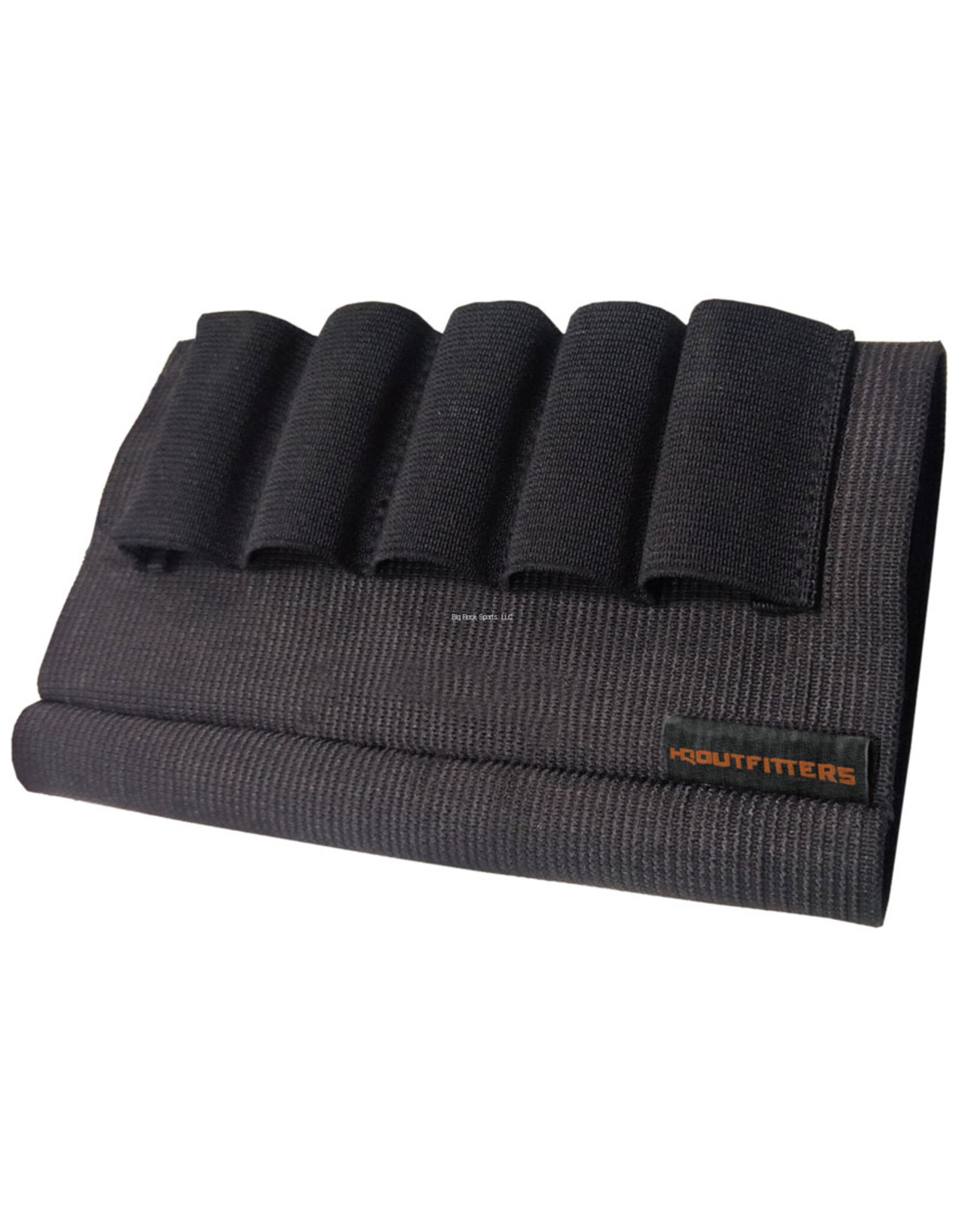 HQ Outfitters HQ Outfitters HQ-EBS-SS Elastic buttstock shotshell carrier, Shotgun, 5 loops, black