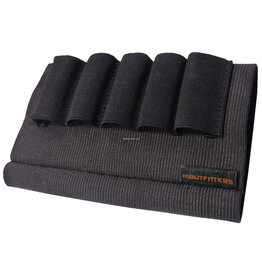 HQ Outfitters HQ Outfitters HQ-EBS-SS Elastic buttstock shotshell carrier, Shotgun, 5 loops, black
