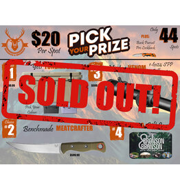 DRAW #1602 - Pick Your Prize - Yeti, Benchmade, Vortex OR Gift Card!