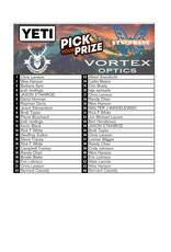 DRAW #1602 - Pick Your Prize - Yeti, Benchmade, Vortex OR Gift Card!