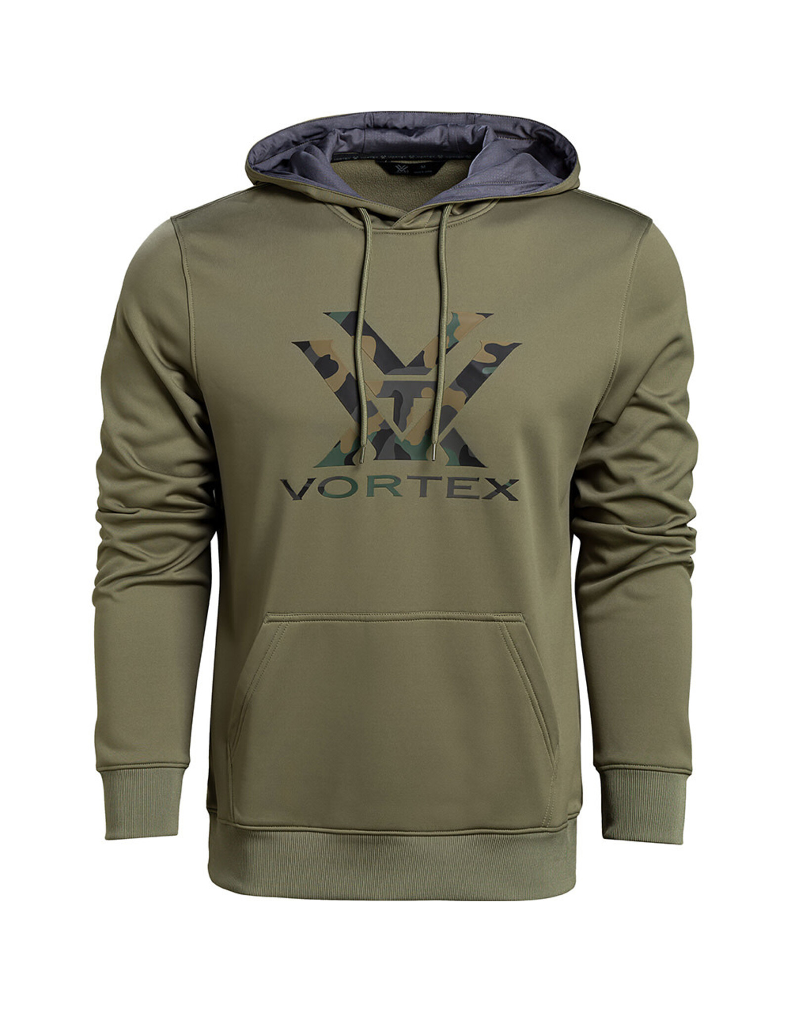 Vortex Vortex Hoodie: Lichen Core Logo Performance Large VT-220-56-LICL