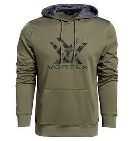 Vortex Vortex Hoodie: Lichen Core Logo Performance Large VT-220-56-LICL