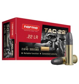 Norma Norma Tac-22 .22LR 50rds 1083fps