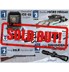 DRAW #1605 - Pick Your Prize - Humminbird, Henry, Excalibur OR Vortex!