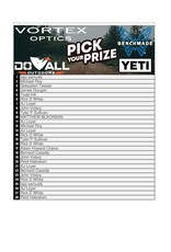 DRAW #1608 - Pick Your Prize - Benchmade, Do All, Vortex OR Yeti!