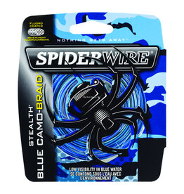 Spiderwire Spiderwire SCS10BC-200 Stealth Braided Line 10lb Blue Camo 200yd Filler Spool Blue Camo