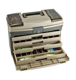 Plano Plano 757004 4-Drawer System Top Access 17x9x12 Grph/Sandstone