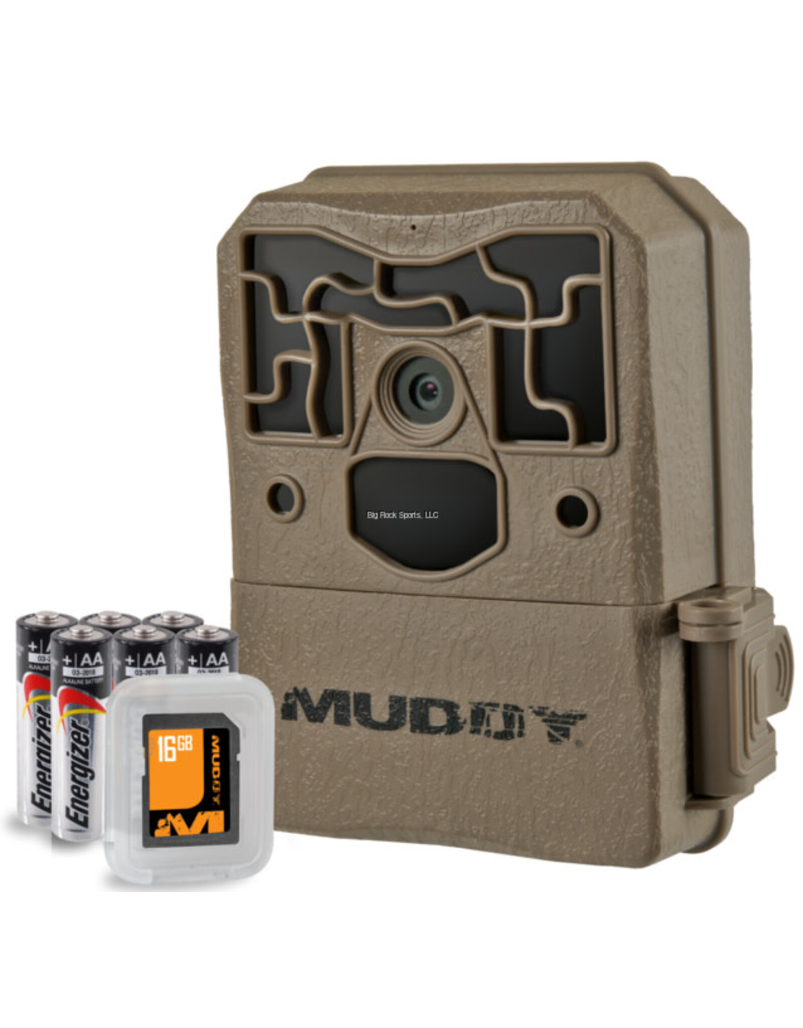 Muddy Muddy MUD-MTC100KX Camera Combo, Batteries &16GB SD Card Incl,16 MP, 480 Video, .7 Sec Trigger Speed, 80ft Det IR Range