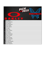 DRAW #1616 - Pick Your Prize - Oakley Split Shot OR Benchmade Barrage!