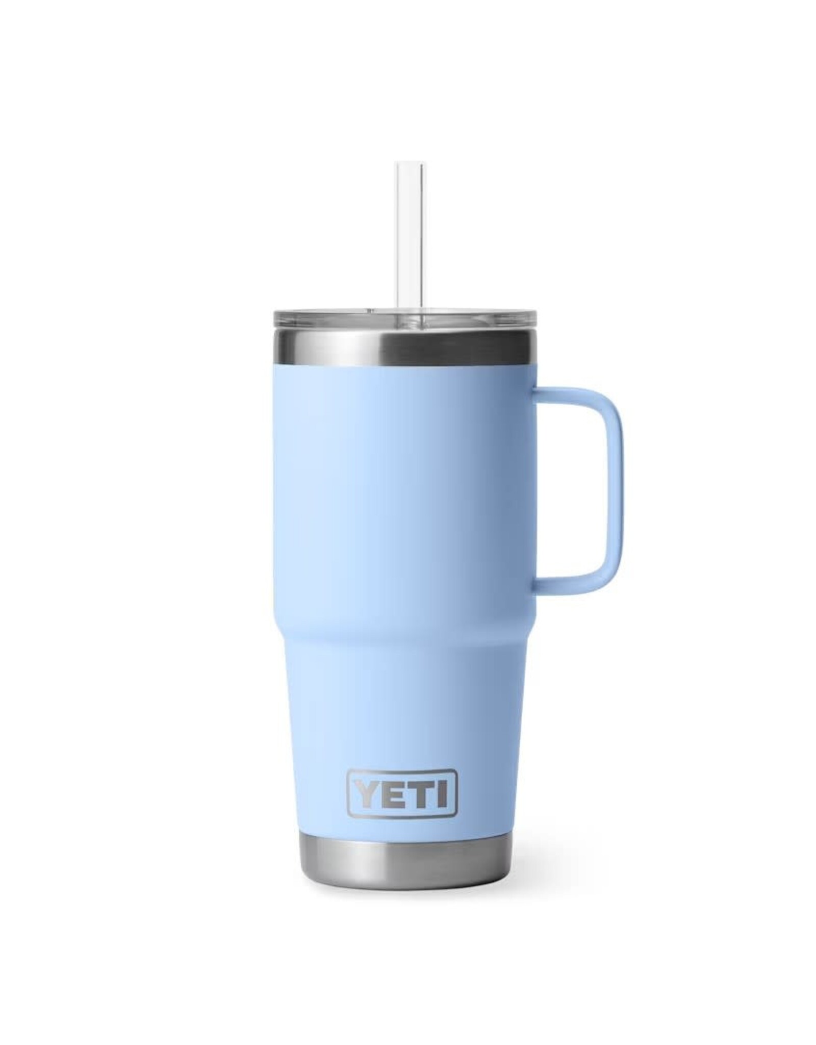 Yeti Yeti Rambler® 25oz/739 ML Straw Mug WITH STRAW LID - Big Sky Blue