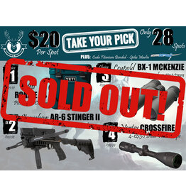 DRAW #1618 - Take Your Pick - Yeti, Steambow, Leupold OR Vortex!