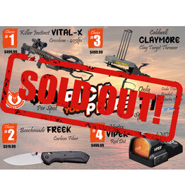 DRAW #1620 - Pick Your Prize - Killer Instinct, Benchmade, Caldwell OR Vortex!