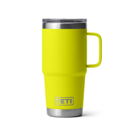 Yeti Yeti Rambler® 20oz/591 ML Travel Mug WITH STRONGHOLD™ LID - Firefly Yellow