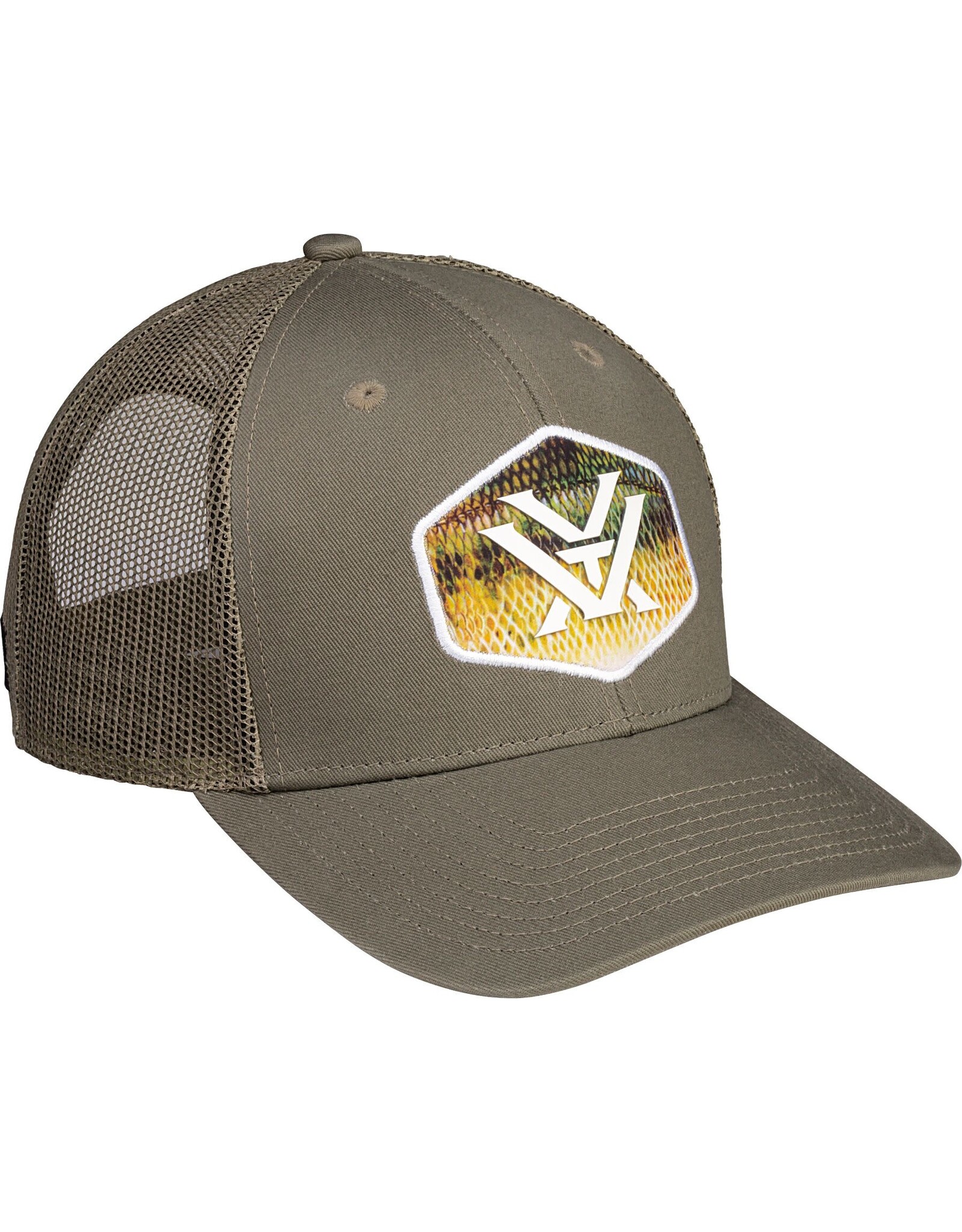 Vortex Cap: Dusty Olive MN Split Shot Patch VT-124-06-DUO