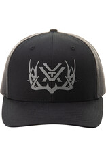 Vortex Vortex Cap: Black and Grey Full-Tine (Silocone Weld) VT-221-15-BLK