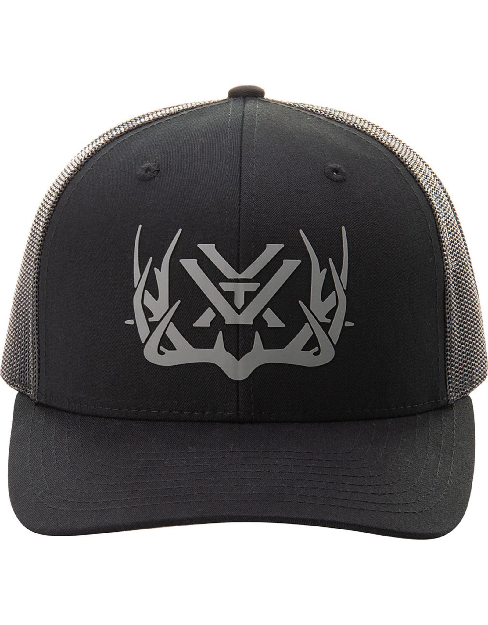 Vortex Vortex Cap: Black and Grey Full-Tine (Silocone Weld) VT-221-15-BLK