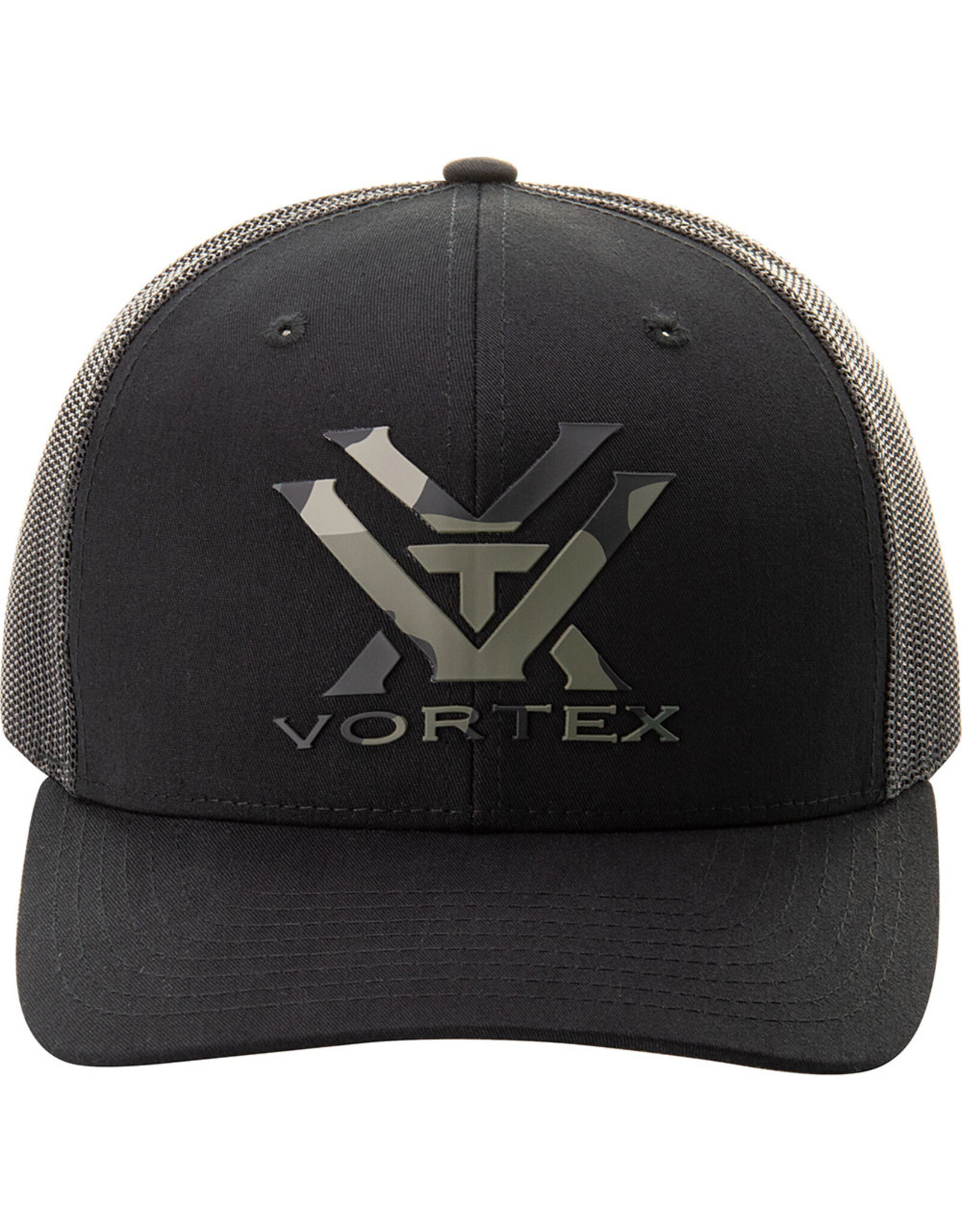 Vortex Vortex Cap: Black Camo Punch VT-221-16-BLK