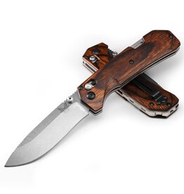 Benchmade Benchmade Grizzly Creek | Stabilized Wood | Drop-point 15062