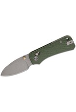Civivi CIVIVI Knives C23074-3 Ben Petersen Baby Banter 2 Crossbar Lock Folding Knife 2.34" Nitro-V Gray Stonewashed Blade, Green Canvas Micarta Handles