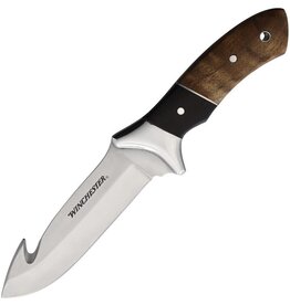 Winchester Winchester  Burl Wood Fixed Blade w sheath