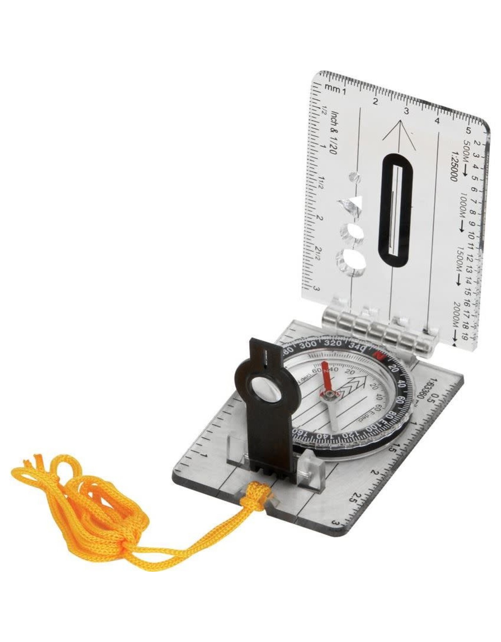 Explorer Compass 52 Scout Sighting Compass With Clear Acrylic Construction