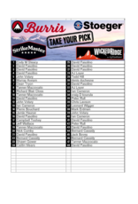 DRAW #1621 - Take Your Pick - Burris, StrikeMaster, Wicked Ridge OR Stoeger!