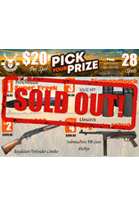 DRAW #1627 - Pick Your Prize - Benchmade, Canuck, Vortex OR Umarex!