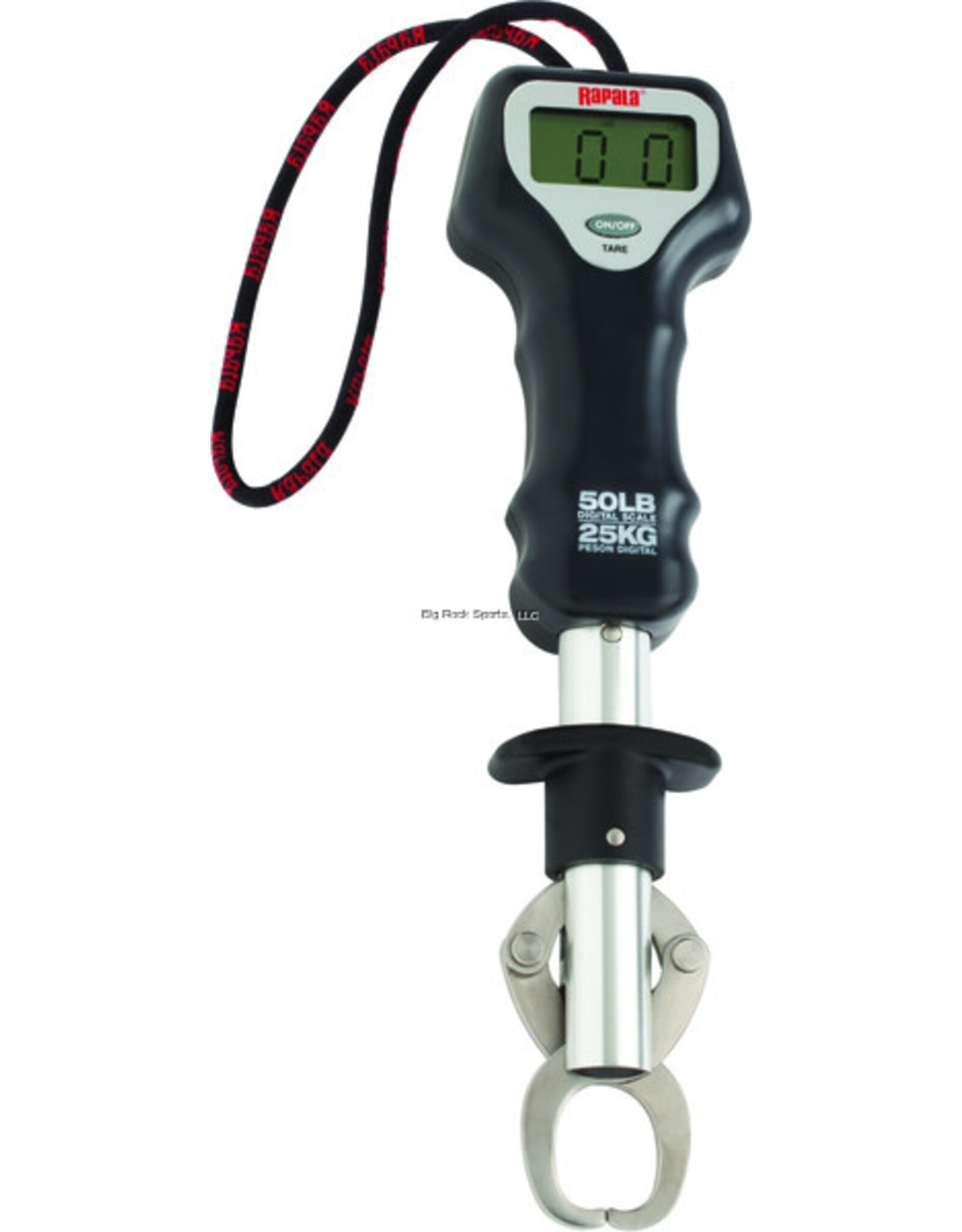 Rapala Rapala DFG50 Digital Scale/Fish Gripper, 50lb, Runs on 2 AAA Batteries
