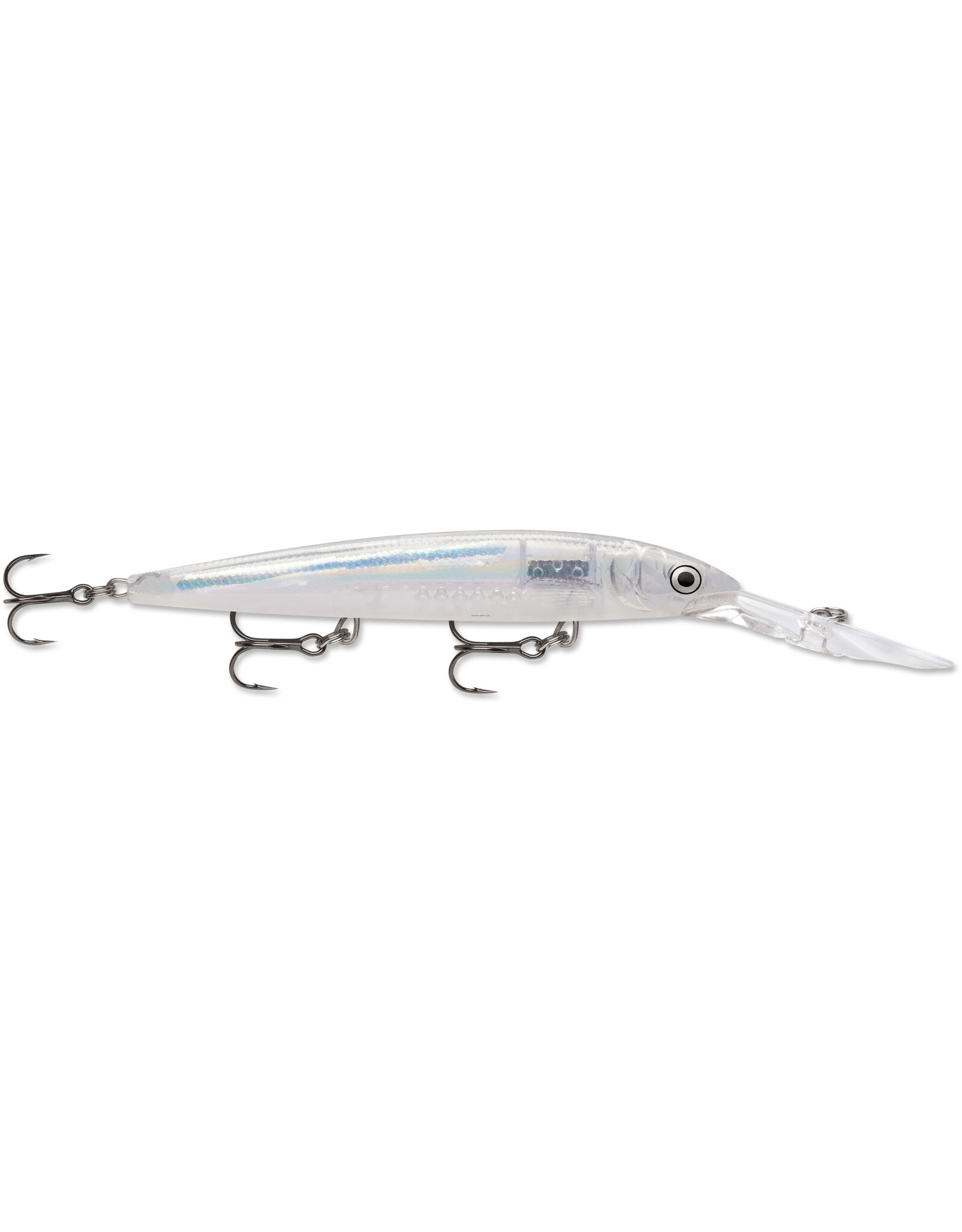Rapala Rapala DHJ14GMN Deep Down Husky Jerk, Jerkbait, Suspending, Rattling, 10-20 Ft, #4 Hooks, Glass Minnow