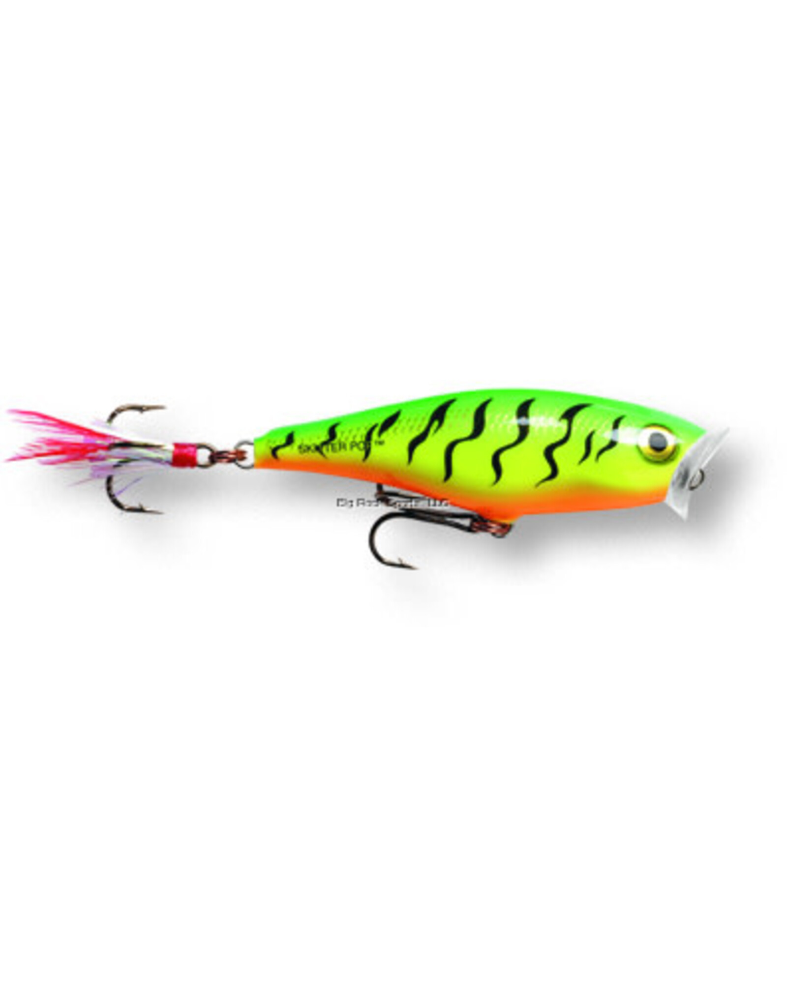 Rapala Rapala SP09FT Skitter Pop Topwater Lure, 3 1/2", 1/2 oz, Firetiger, Floating