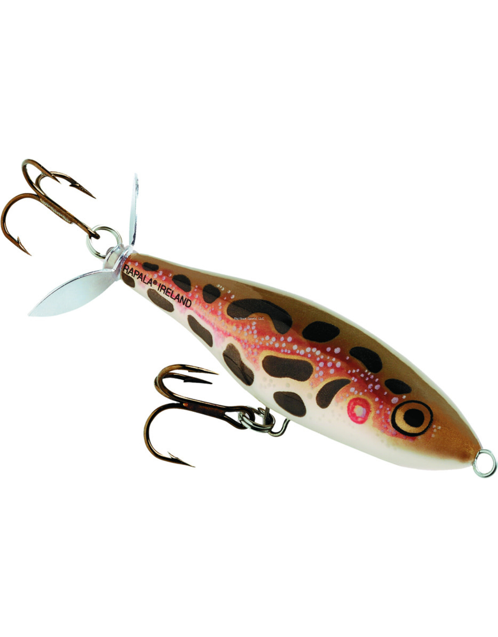 Rapala Rapala SPR07F Skitter Prop Topwater Lure, 2 3/4", 1/4 oz, Frog, Floating