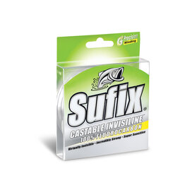 Sufix Sufix 680-908C Castable Invisiline Fluorocarbon 8Lb 100Yds Clear
