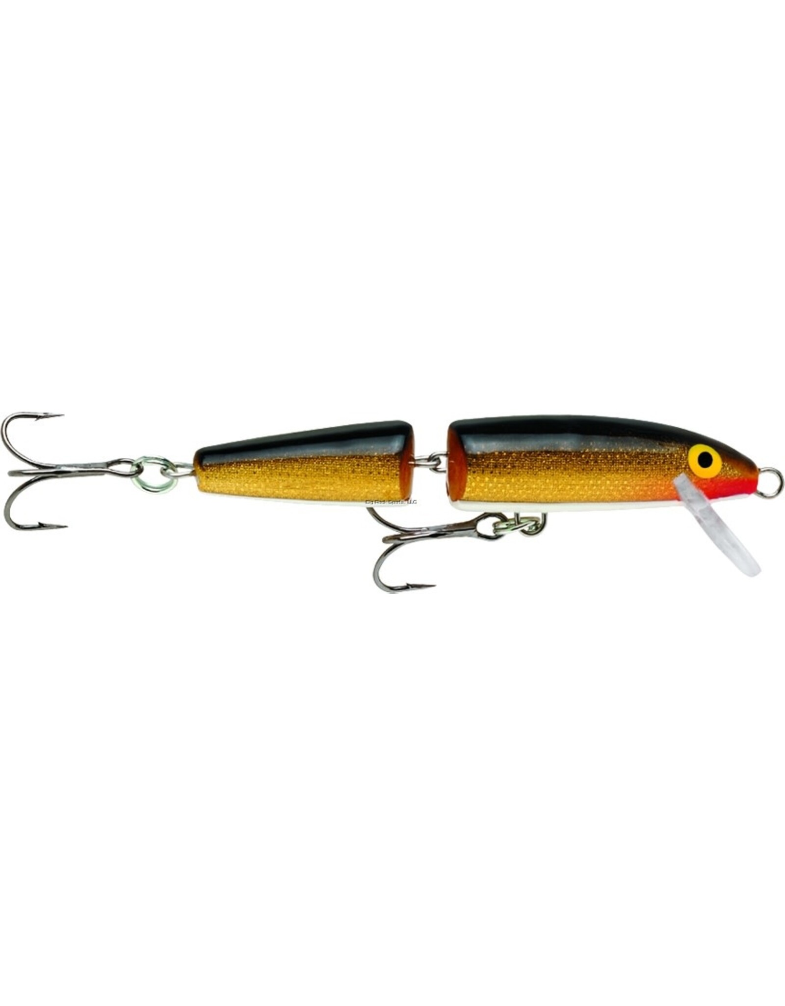 Rapala Rapala J09G Jointed Minnow, 3 1/2", 1/4 oz, Gold, Floating