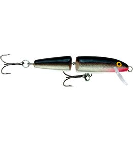 Rapala Rapala J09S Jointed Minnow, 3 1/2", 1/4 oz, Silver, Floating