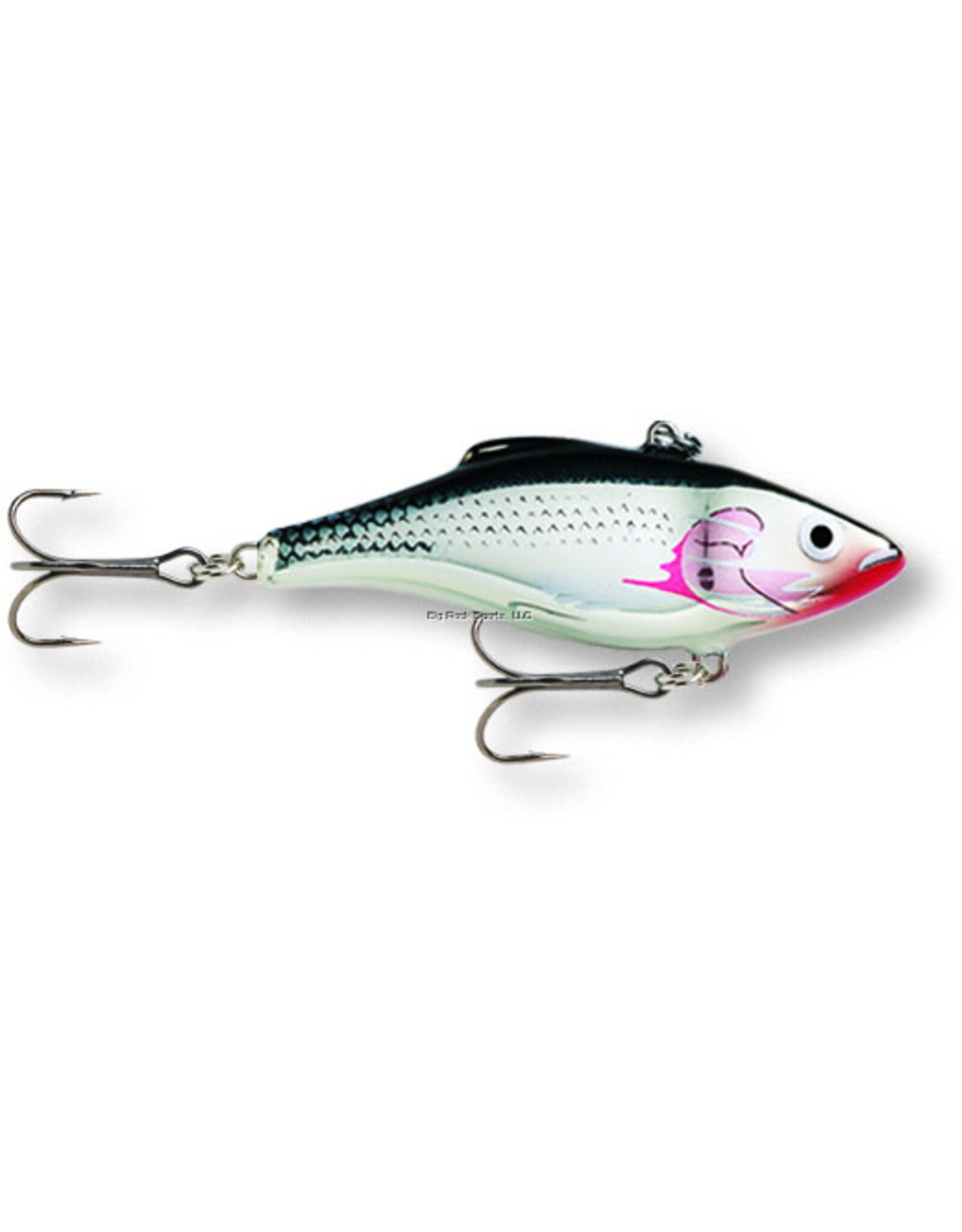 Rapala Rapala RNR05S Rattlin' Rapala Lipless Crankbait, 2", 3/8 oz, Silver, Sinking (228254)