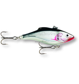 Rapala Rapala RNR05S Rattlin' Rapala Lipless Crankbait, 2", 3/8 oz, Silver, Sinking (228254)