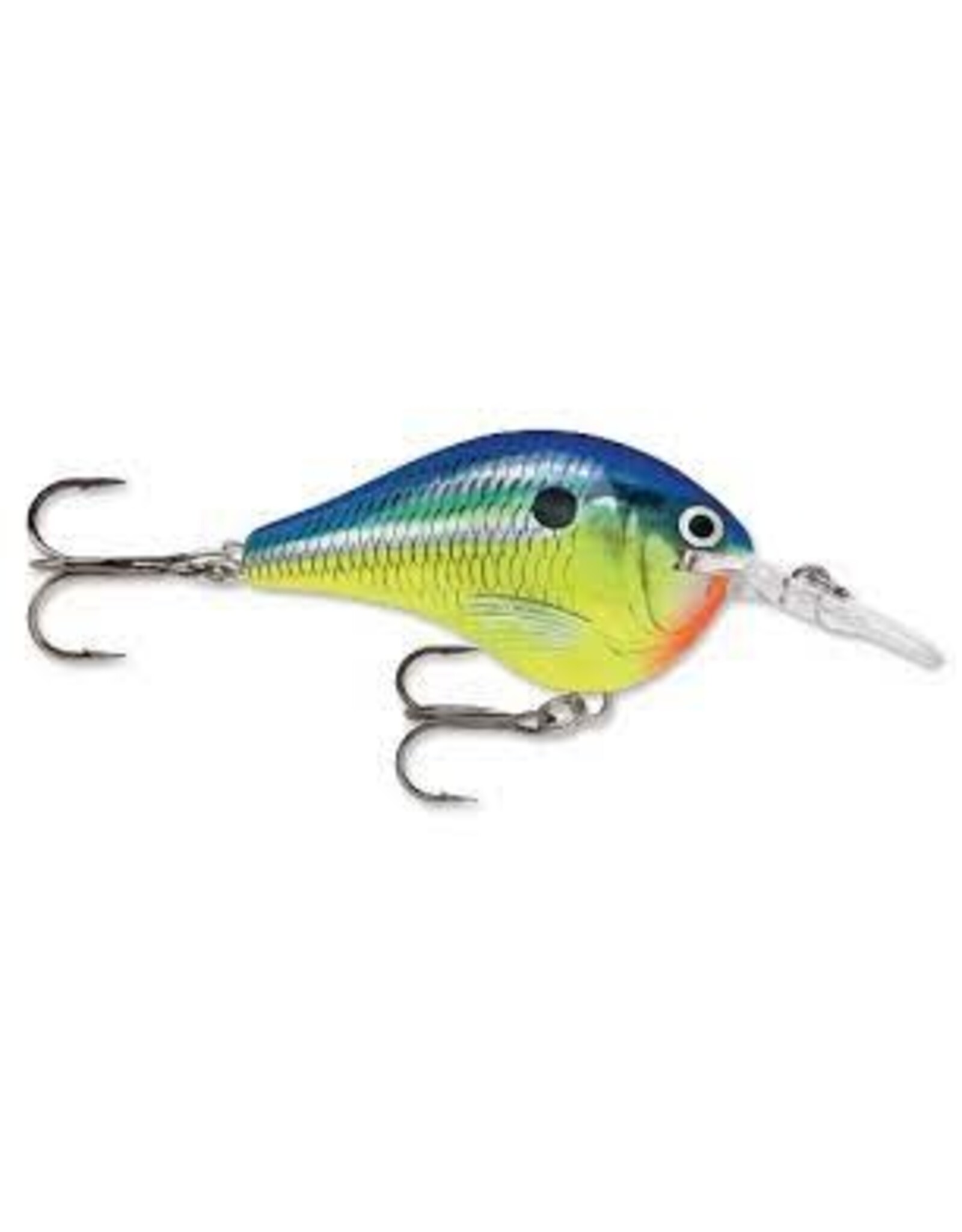 Rapala Rapala DT06PRT Dives-To 06 Crankbait, 2", 3/8 oz, Parrot, Floating