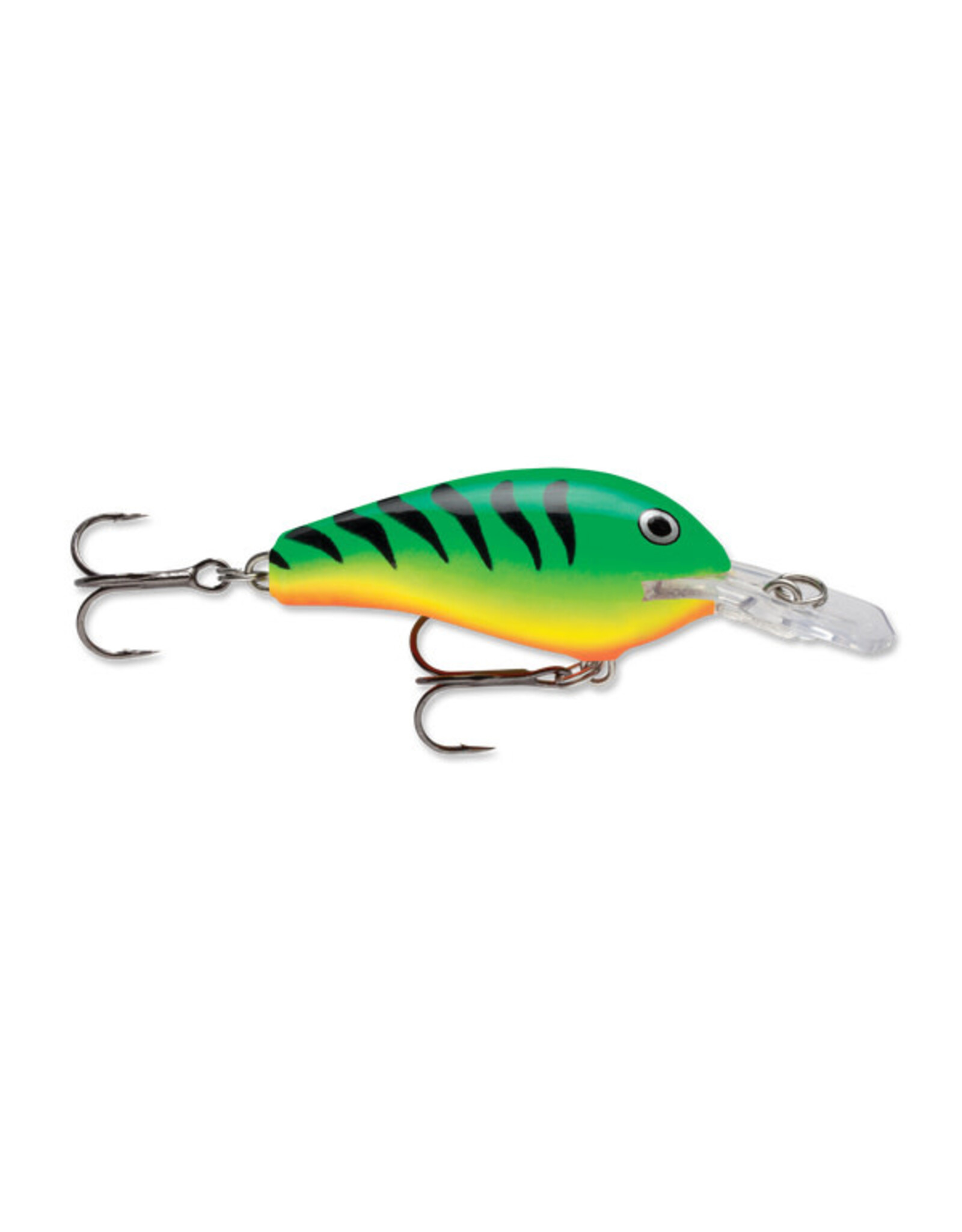 Rapala Rapala FR05FT Fat Rap Crankbait, 2", 5/16 oz, Firetiger, Floating