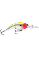 Rapala Rapala JSR05CLN Jointed Shad Rap Crankbait, 2", 1/4 oz, Clown, Floating