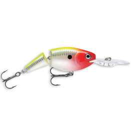 Rapala Rapala JSR05CLN Jointed Shad Rap Crankbait, 2", 1/4 oz, Clown, Floating