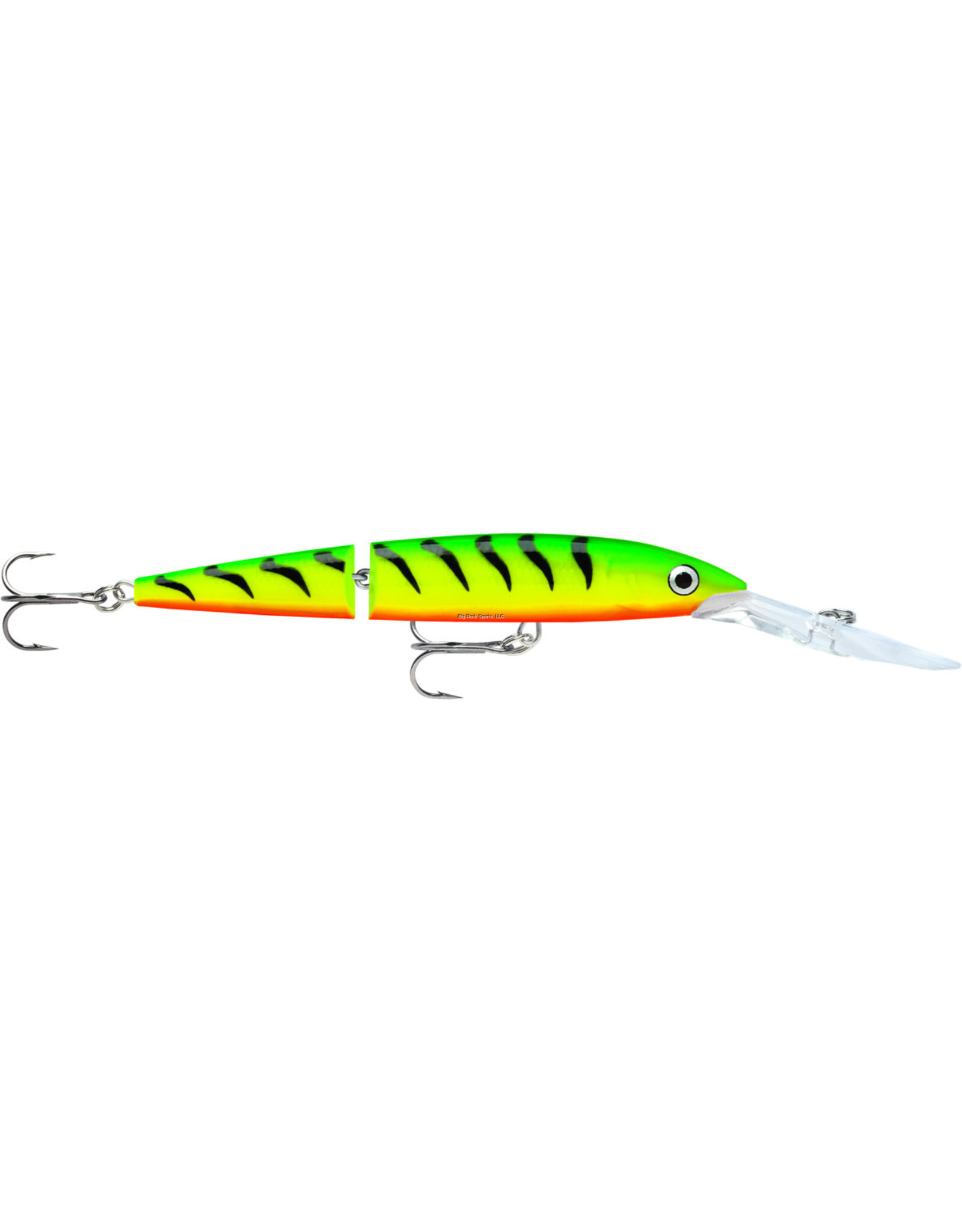 Rapala Rapala JDHJ12FT Jointed Deep Husky Jerk, 4 3/4", 1/2 oz, Firetiger, Suspending