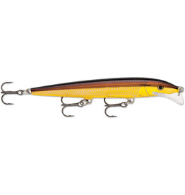 Rapala Rapala SCRM11GALB Scatter Rap Minnow, 4 3/8", 3/16 oz, Golden Alburnus, Floating