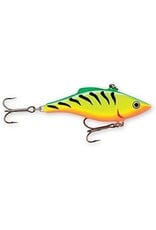 Rapala Rapala RNR05FT Rattlin' Rapala Lipless Crankbait, 2", 3/8 oz, Firetiger, Sinking