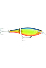 Rapala Rapala XJS13HS X-Rap Jointed Shad, 5 1/4", 1 5/8 oz, Hot Steel, Floating