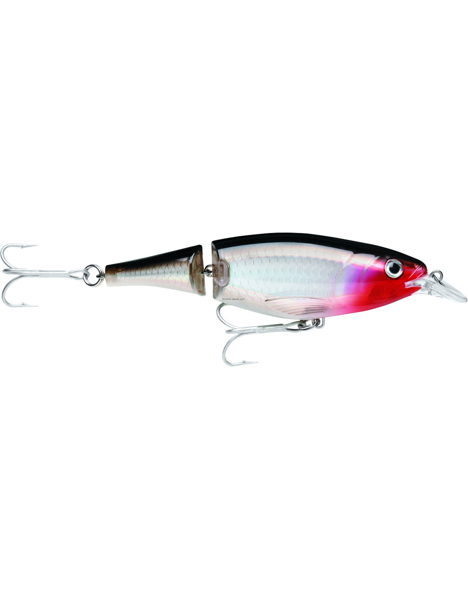 Rapala Rapala XJS13S X-Rap Jointed Shad, 5 1/4", 1 5/8 oz, Silver, Floating
