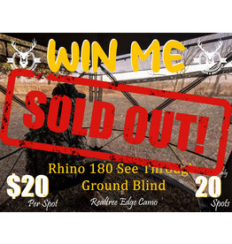 DRAW #1632 - WIN ME - Realtree Rhino 180 Ground Blind