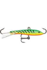 Rapala W9GT Jigging Rap Vertical Jigging Lure, 3 1/2", 7/8 oz, Glow Tiger