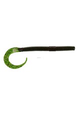 Yamamoto Baits Yamamoto YAM-ICHI-06-208 10" ICHI WORM-FLOATER WTRMLN/BLK&RED
